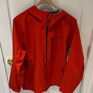 Mountain Hardwear Men XL waterproof, breathable , lightweight nWOT
